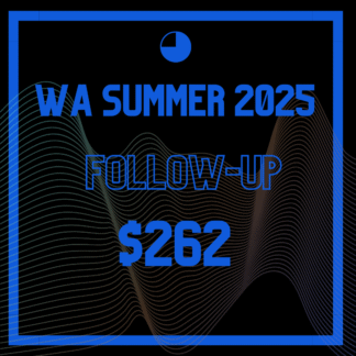 Deposit Follow-up + tax - Tacoma Adult Strings Camp 2025 Summer