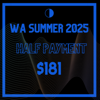 Half Payment + tax - Tacoma Adult Strings Camp 2025 Summer