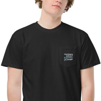 Unisex Chest Pocket T-shirt + tax