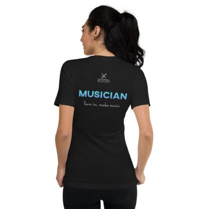 Unisex V-Neck Short Sleeve T-Shirt - Image 3