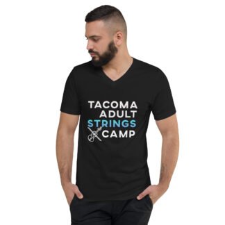 Unisex V-Neck Short Sleeve T-Shirt