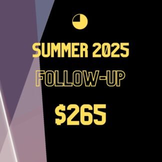Follow-up Payment - Summer 2025