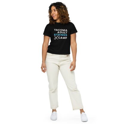 Women’s High-Waisted T-shirt - Image 3